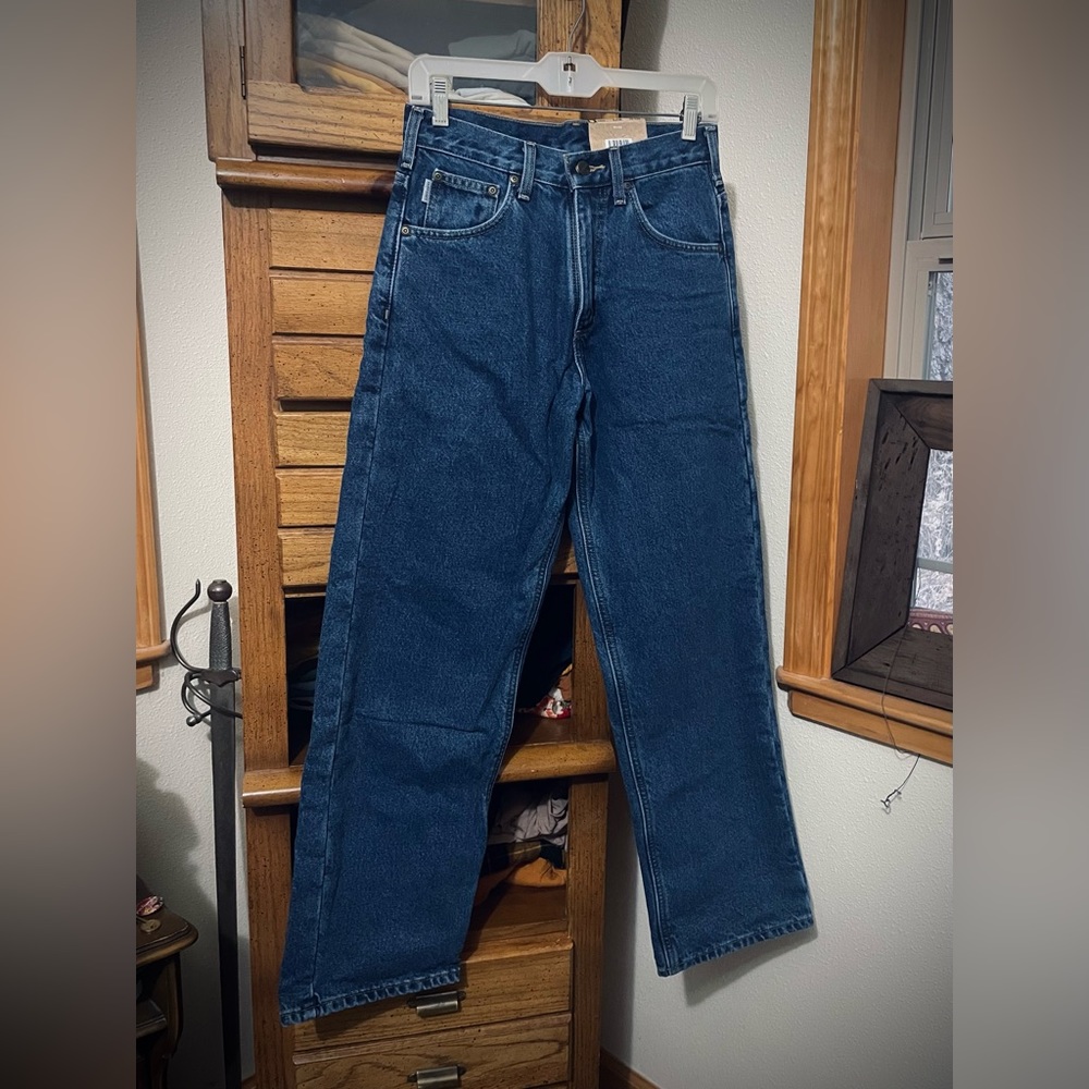 Flannel Lined Carharrt Jeans NWT  28x30